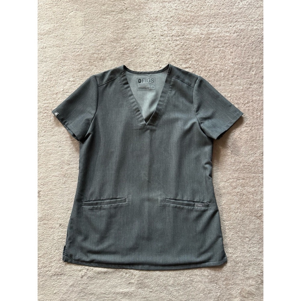 Figs Women's Technical Collection Catarina Pocket Scrub‎ Top Size XSmall